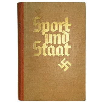 Heavily illustrated book Sport und Staat, 1937. Espenlaub militaria